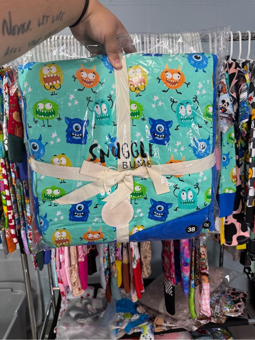 Toddler Quilt - Monsters